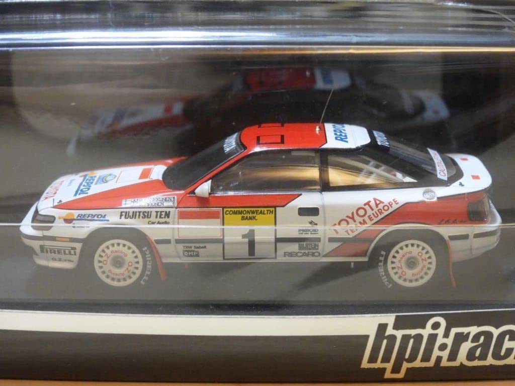 トヨタ セリカ GT-フォー 1989 1/43 hpi・racing Amazon | hpi 1/43 ミニカー セリカ GT-Four No.1 1989年